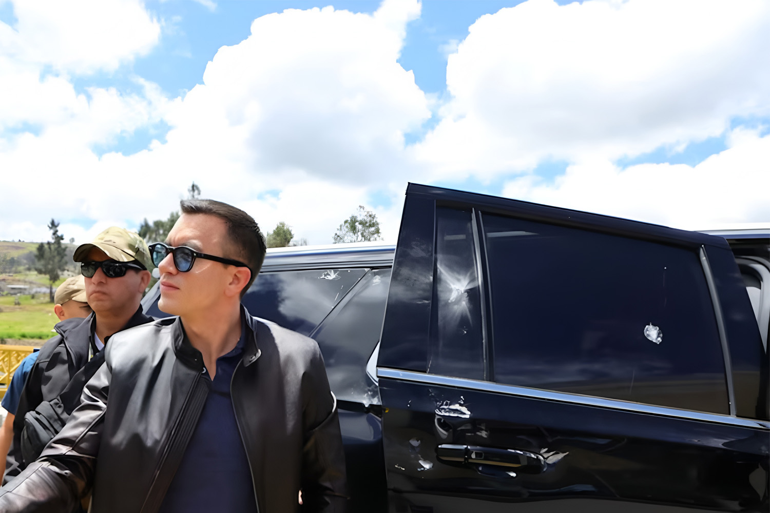 Ecuador President Noboa Survives Assassination Attempt Amid Protests