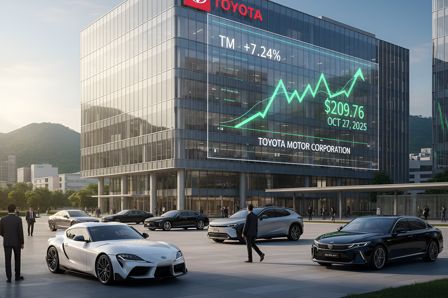 Toyota Stock Hits $209.76 52-Week High on Strong Momentum