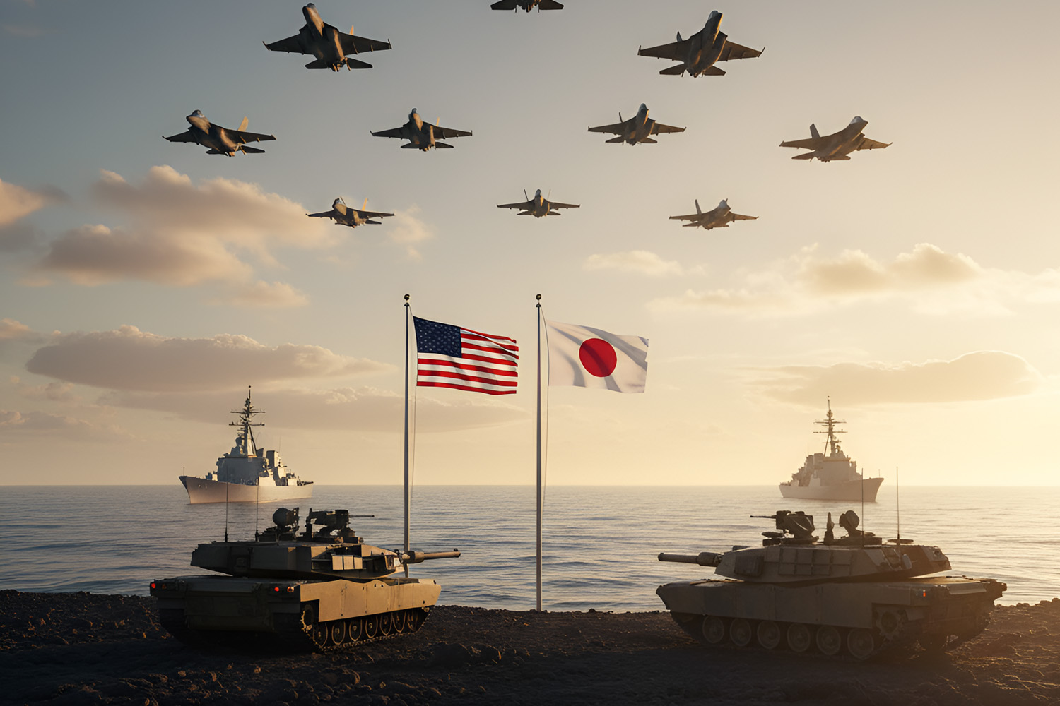 U.S.–Japan Military Cooperation: 55,000 U.S. Troops & Regional Security