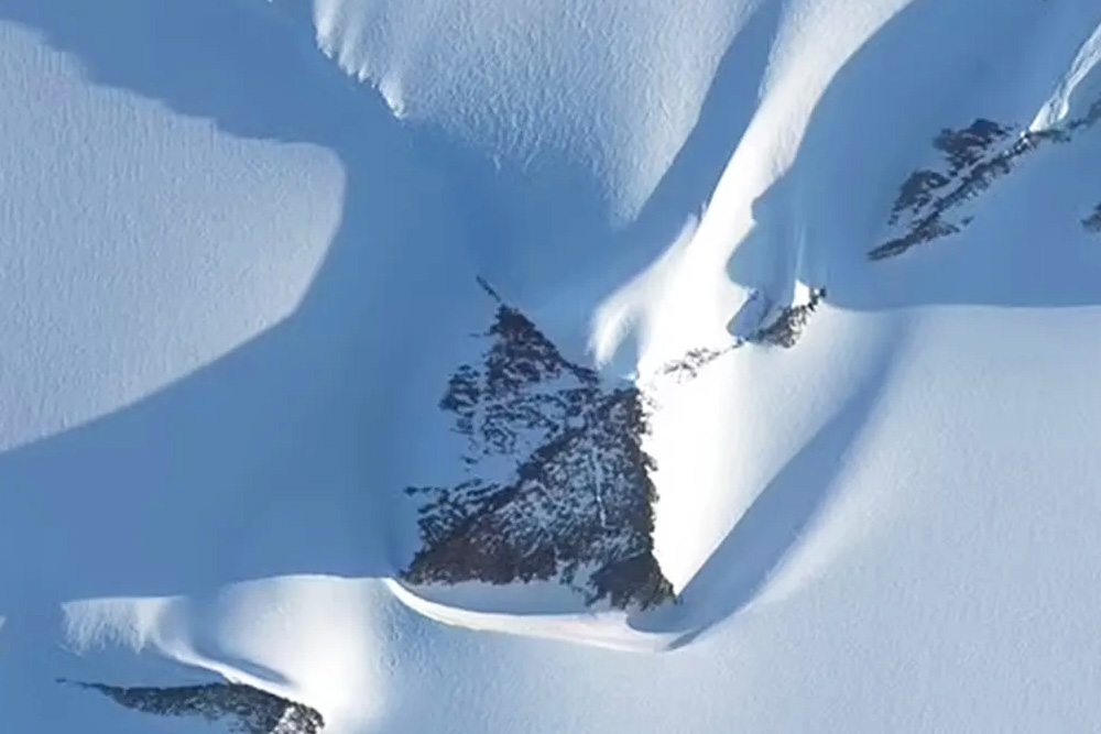 pyramid in Antarctica