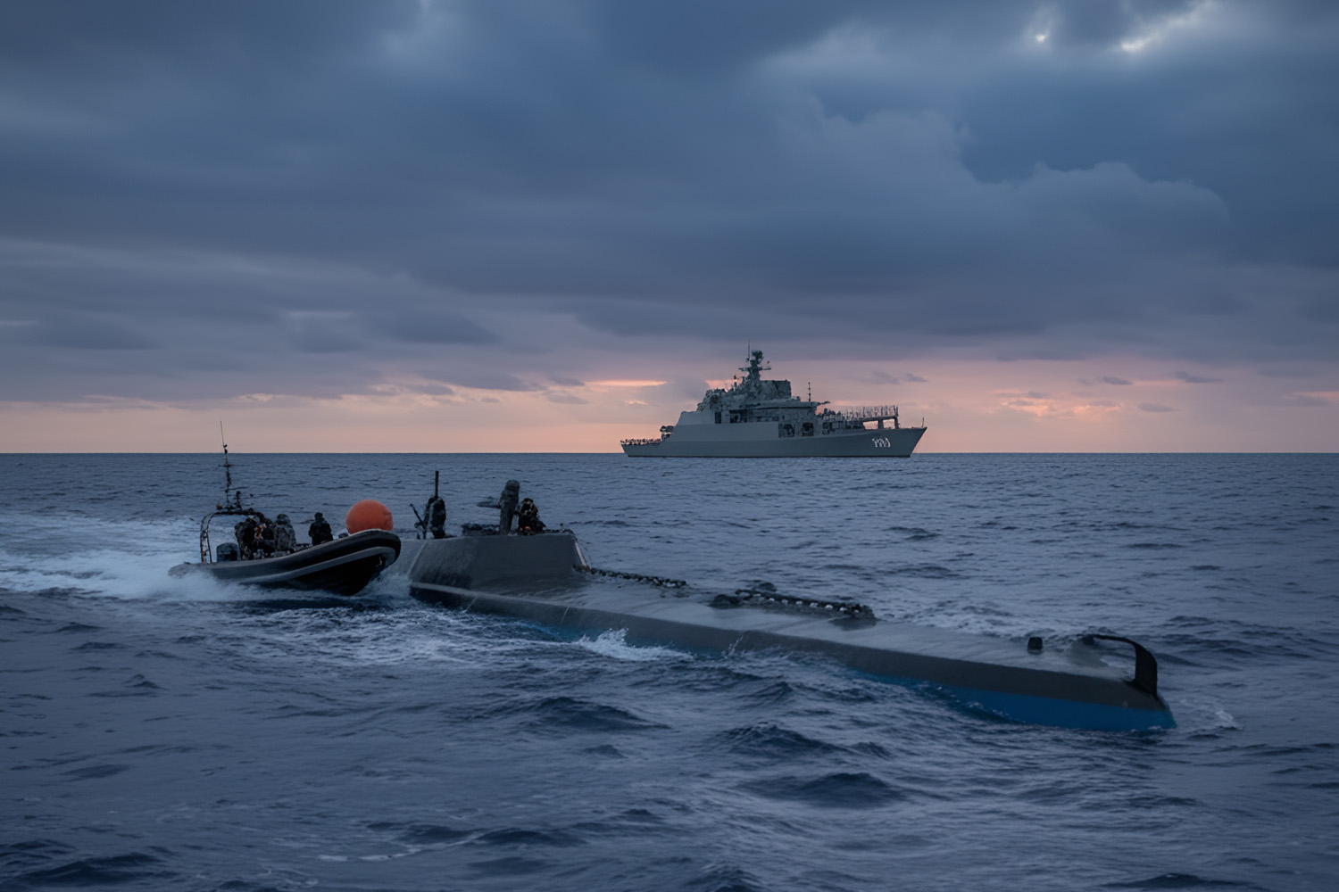 Portugal Seizes Narco-Sub with 1.7 t Cocaine in Atlantic