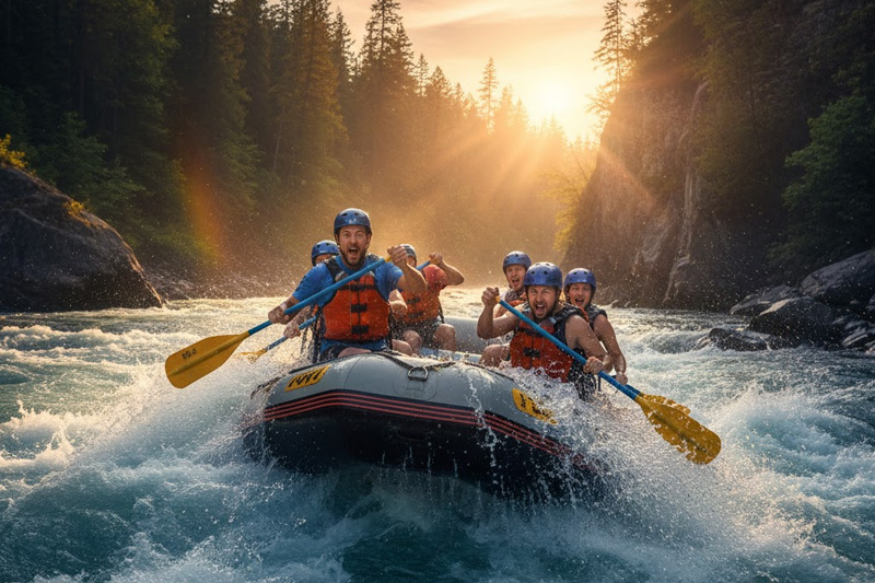 White-Water Rafting