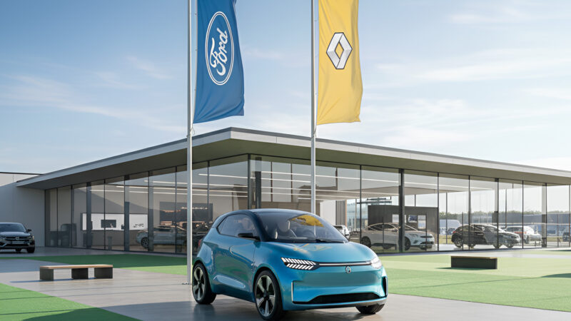Ford and Renault Partner to Build Budget EVs for Europe