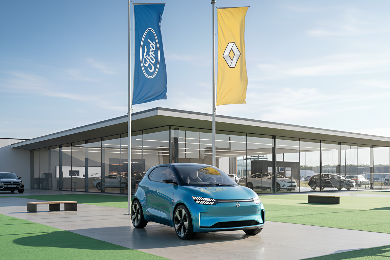 Ford and Renault Partner to Build Budget EVs for Europe