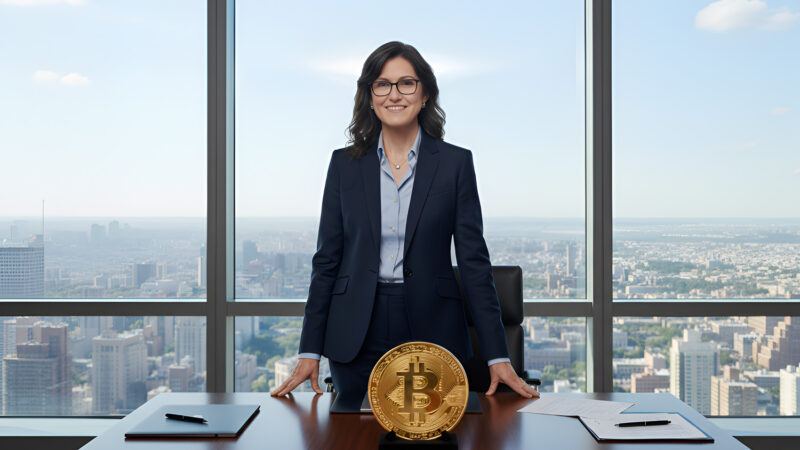 Cathie Wood Predicts Bitcoin Market Cap $16T by 2030