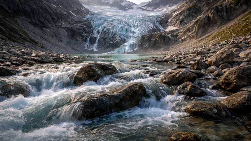 How Melting Glaciers Are Changing Global Freshwater Supplies