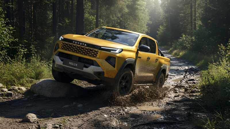Toyota Previews Electrified Future for Hilux Pickup
