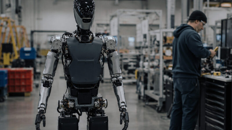 Humanoid Robots and the Politics of Automation