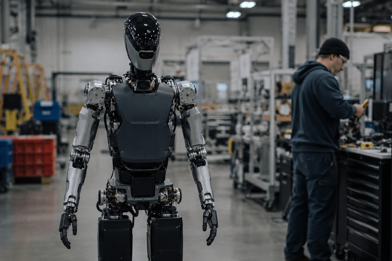 Humanoid Robots and the Politics of Automation